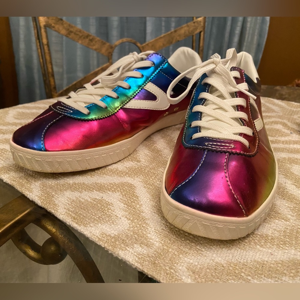Tretorn Camden7 Iridescent Rainbow Sneaker - Picture 3 of 13